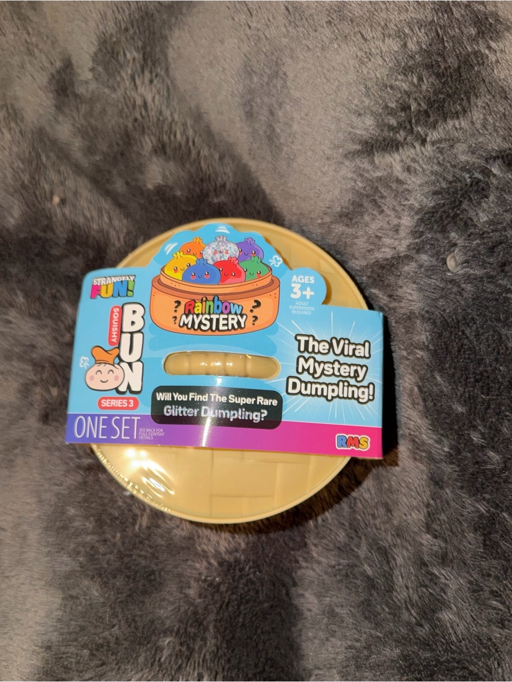 Rainbow Mystery Dumpling Squishy